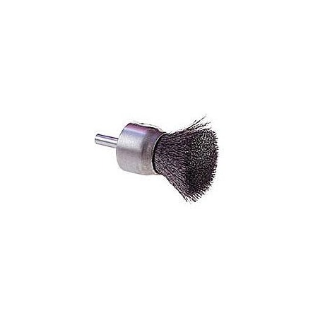 Osborn , 1 SOLID FACE END BRUSH .0104 SS X 1/4 SHANK 30085
